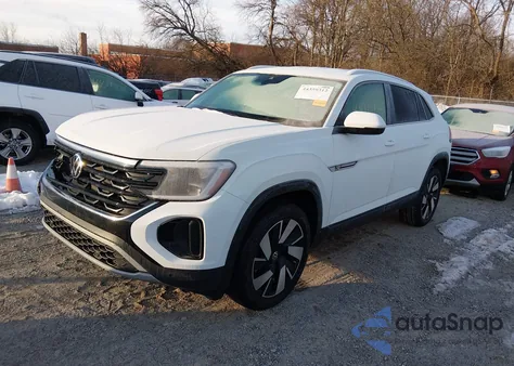 2025 Volkswagen Atlas Cross Sport 2.0T Se W/Technology z USA, uszkodzony, nr VIN 1V2HE2CAXSC227877